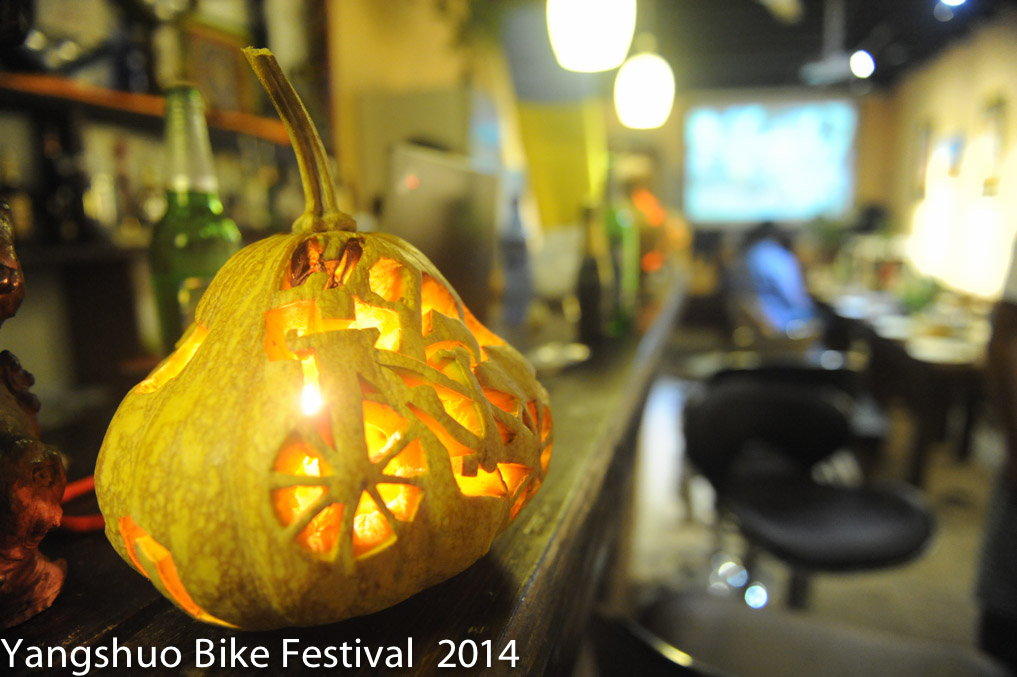 A bike festival layered onto a Halloween Party.